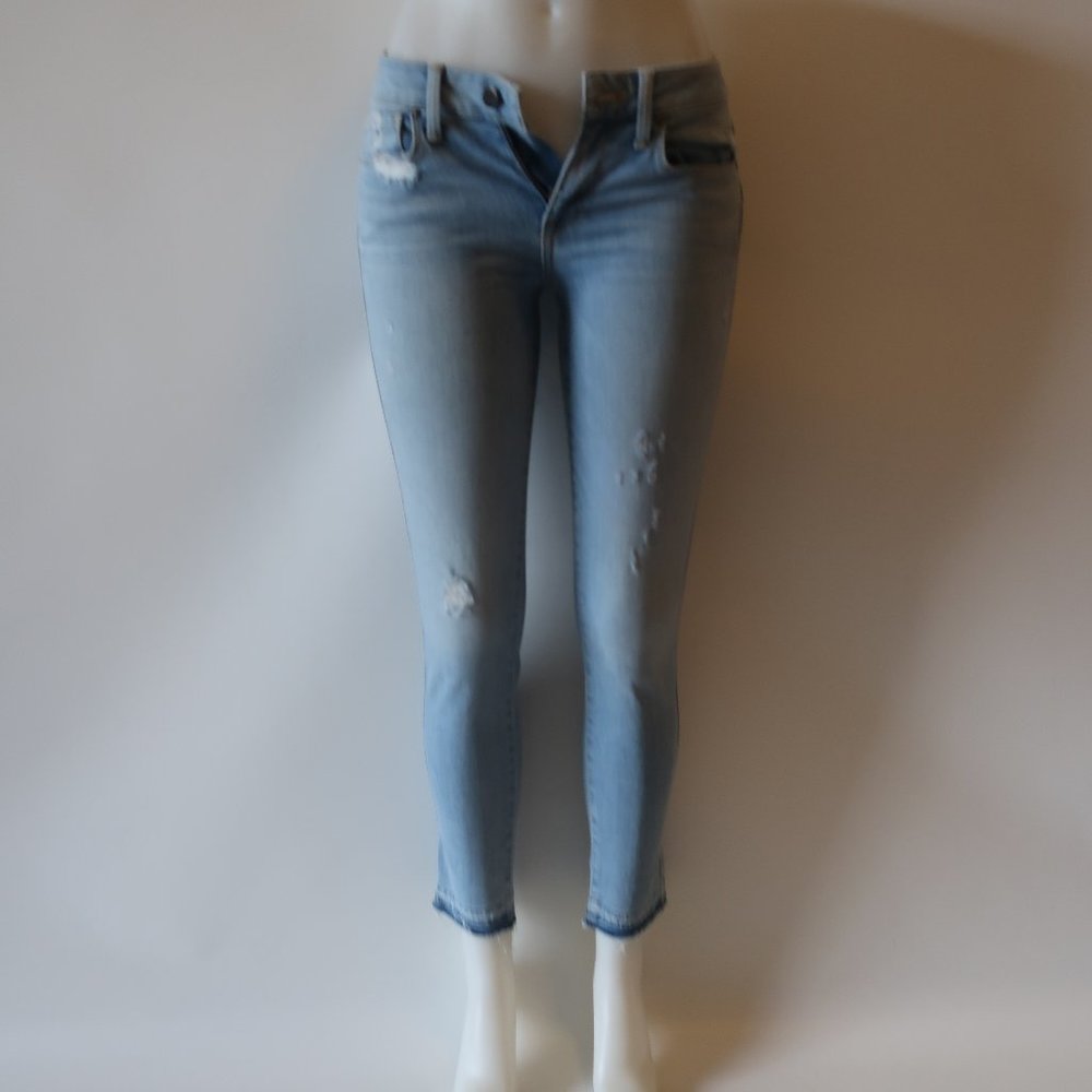 GENETIC LOS ANGELES "DAPHNE" BLUE SKINNY JEANS 26*